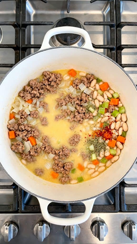 Italian Sausage White Bean Soup