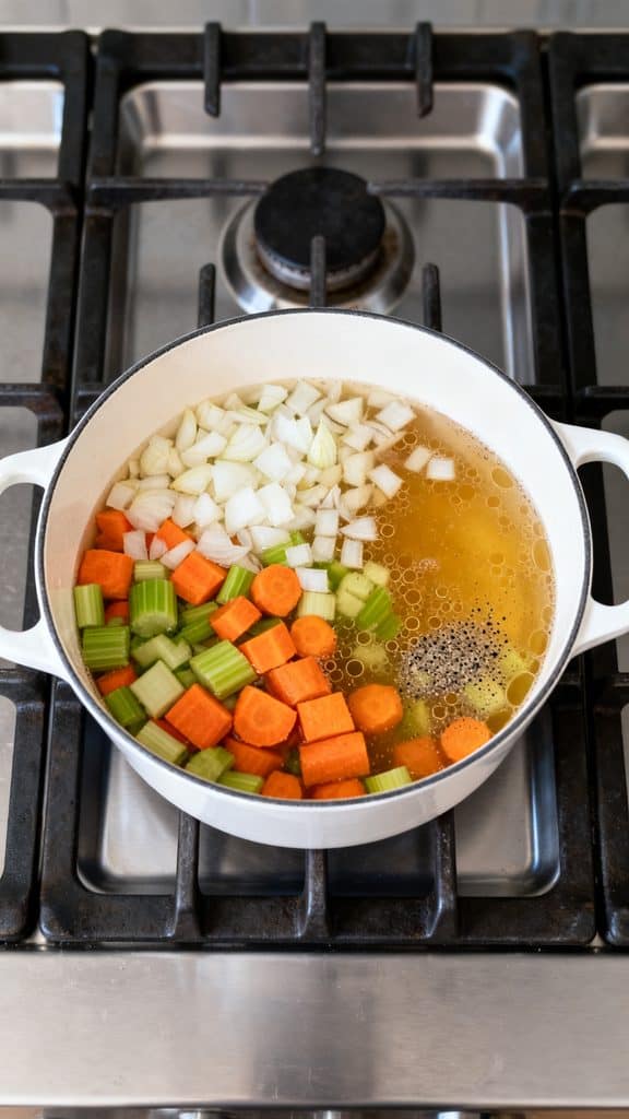 Italian Penicillin Soup: Cozy Pastina Soup With Parmesan and Vegetab