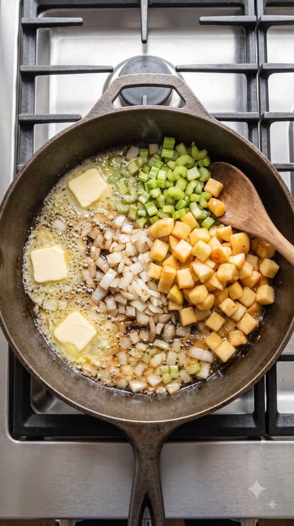 Italian Sausage and Apple Stuffing