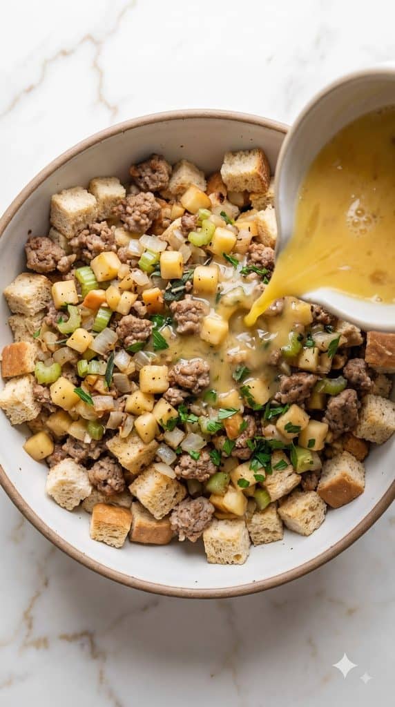 Italian Sausage and Apple Stuffing