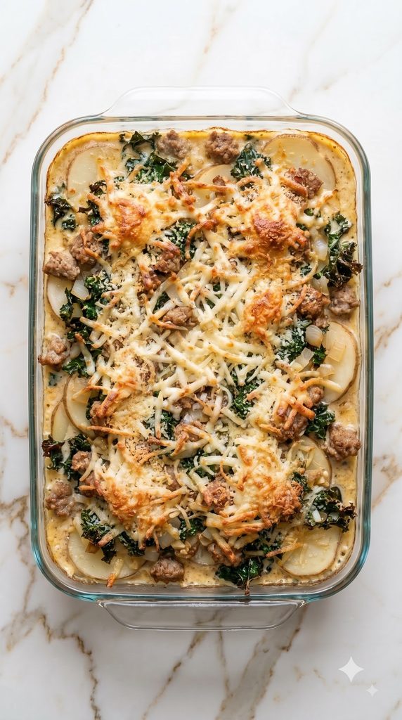 Italian Zuppa Toscana Casserole