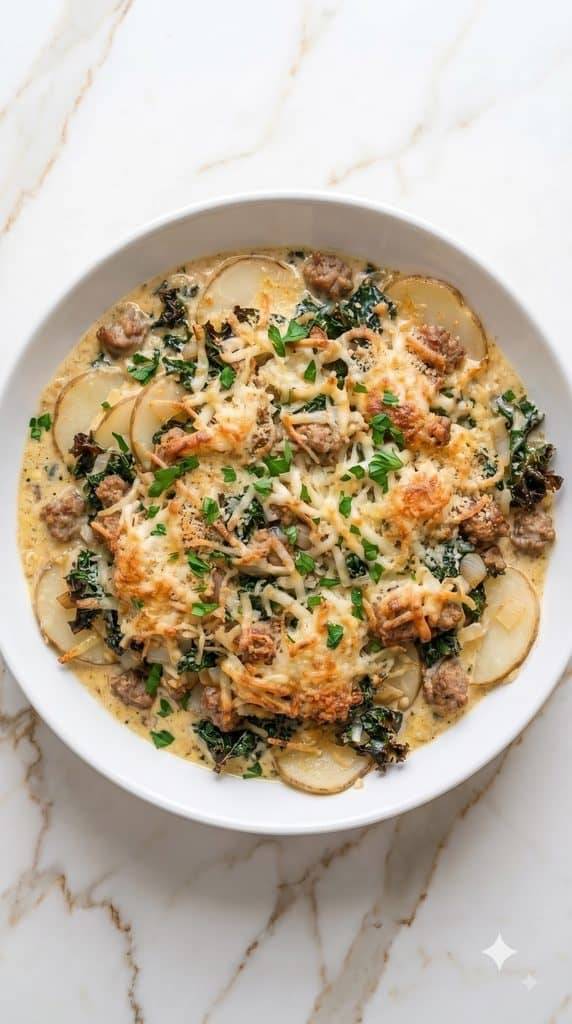 Italian Zuppa Toscana Casserole