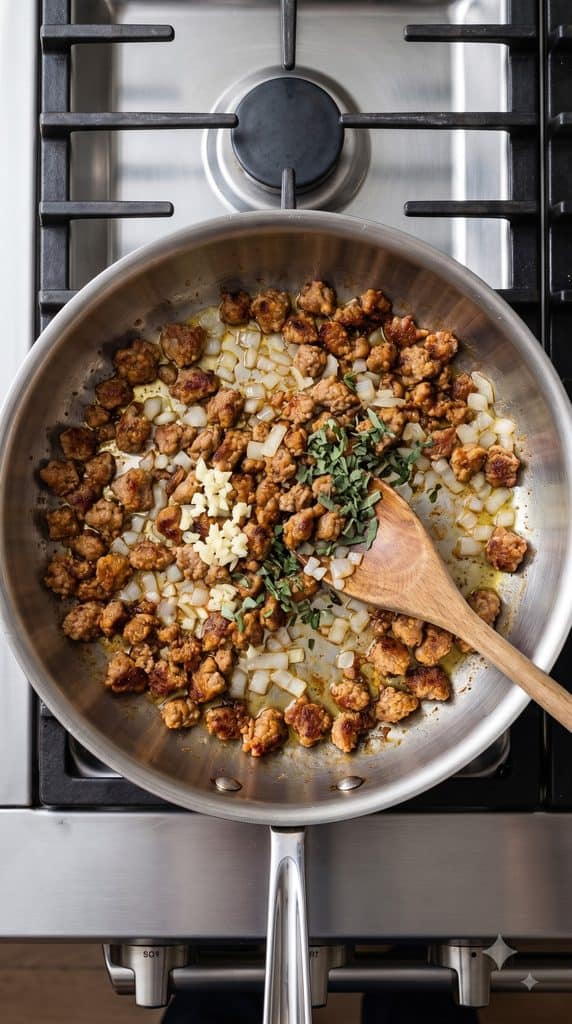 Italian Sausage and Sage Risotto