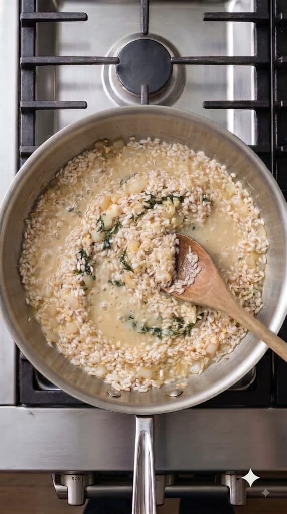 Italian Sausage and Sage Risotto