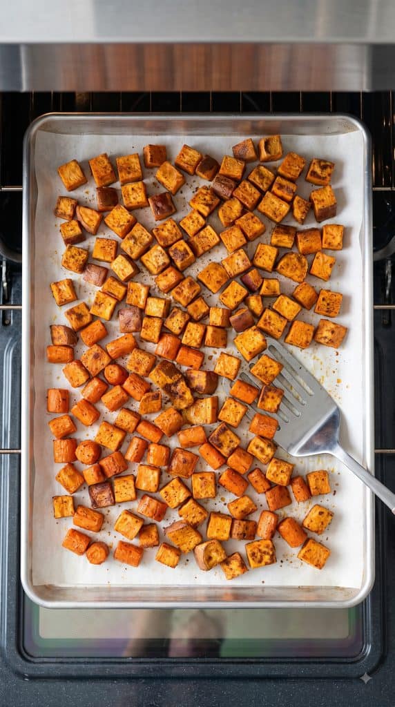 Roasted Sweet Potatoes & Carrots