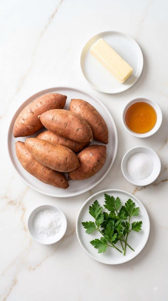Honey Roasted Sweet Potatoes