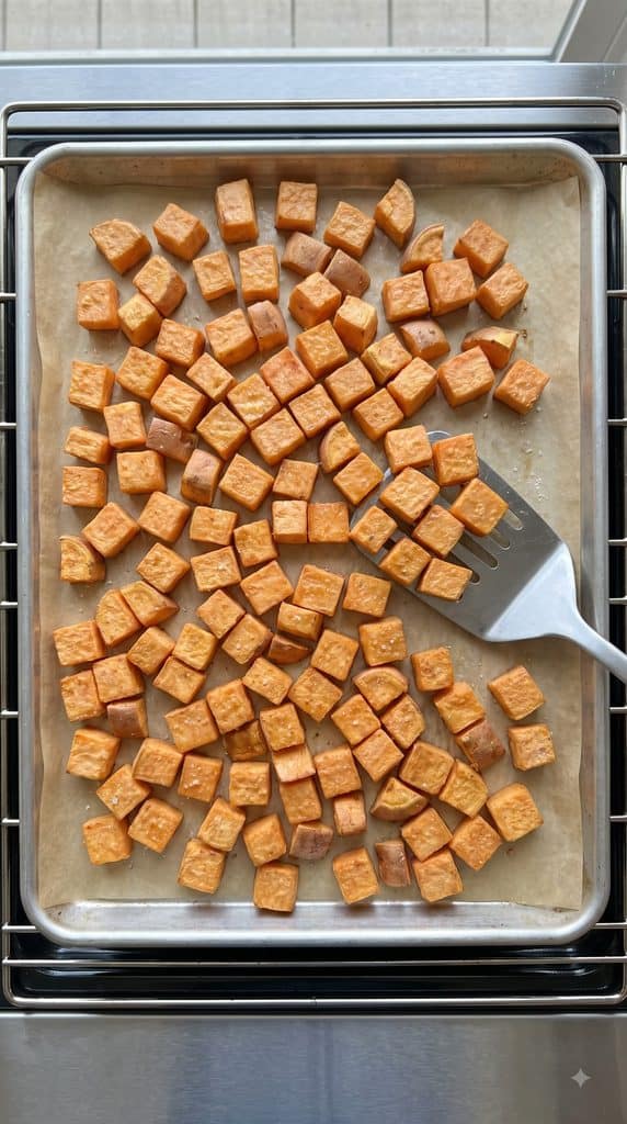 Honey Roasted Sweet Potatoes