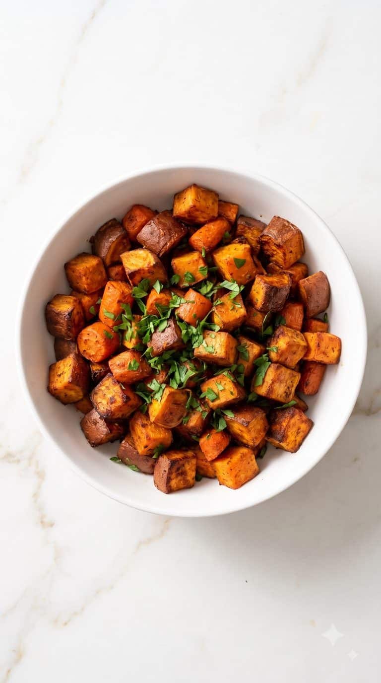 Roasted Sweet Potatoes & Carrots