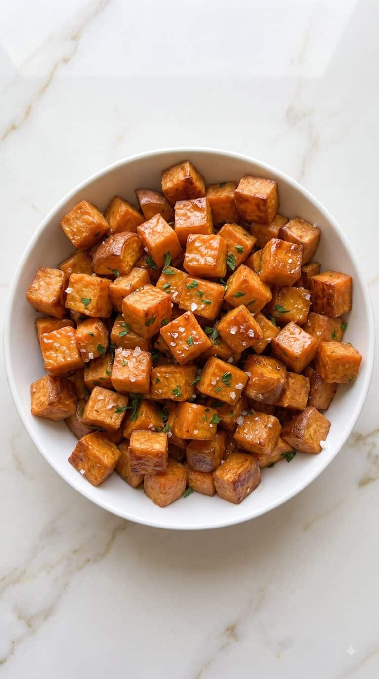 Honey Roasted Sweet Potatoes