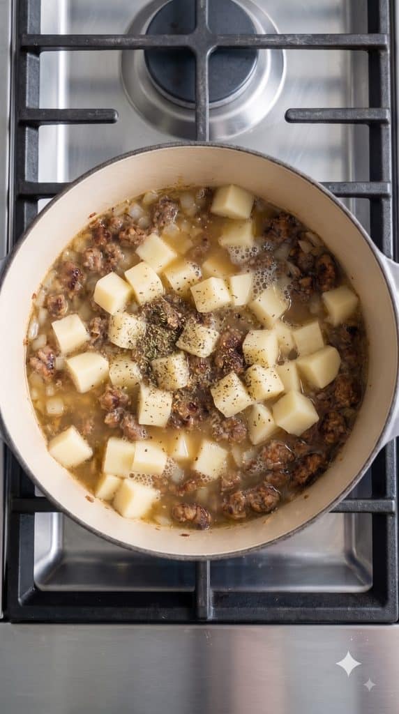 Italian Sausage Potato Soup