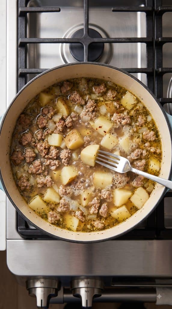 Italian Sausage Potato Soup