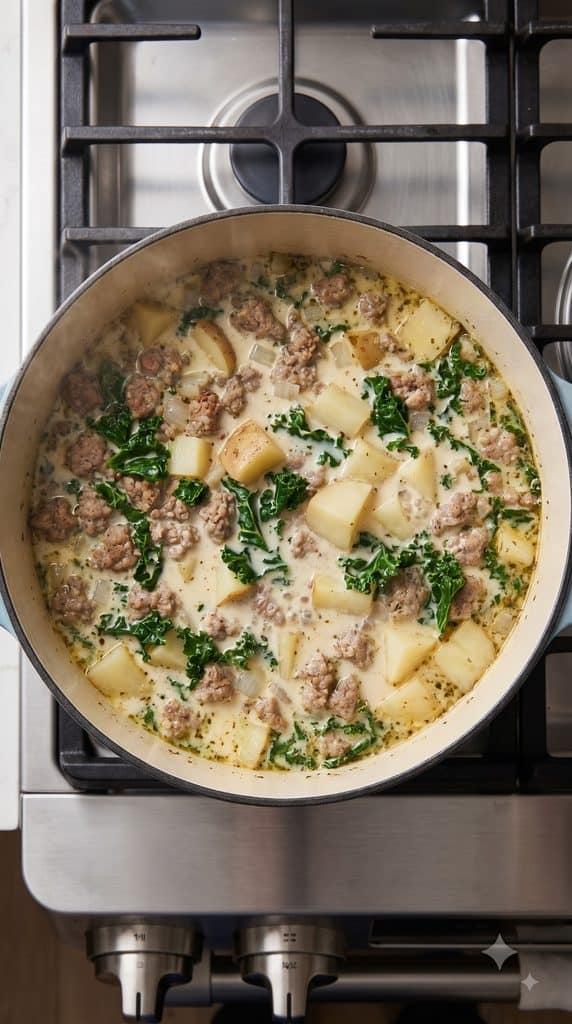 Italian Sausage Potato Soup