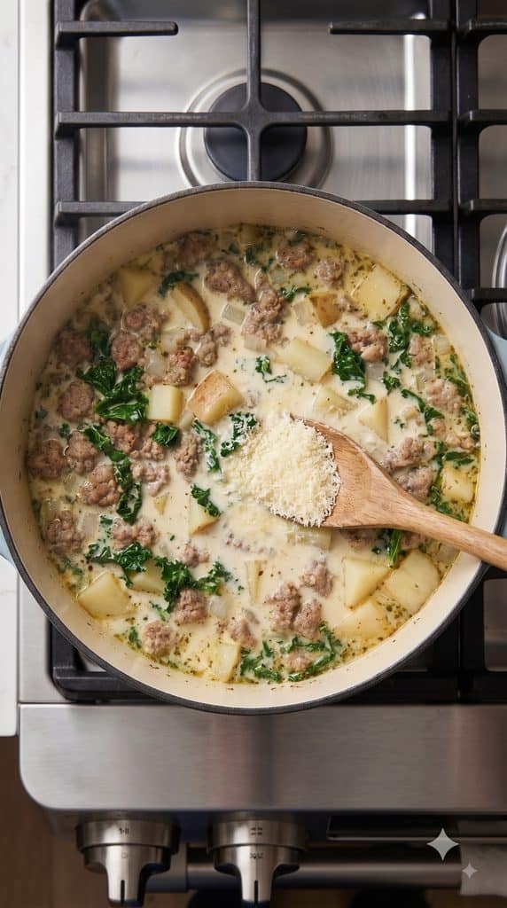 Italian Sausage Potato Soup