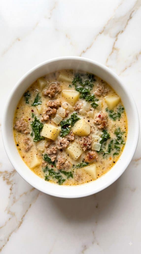 Italian Sausage Potato Soup