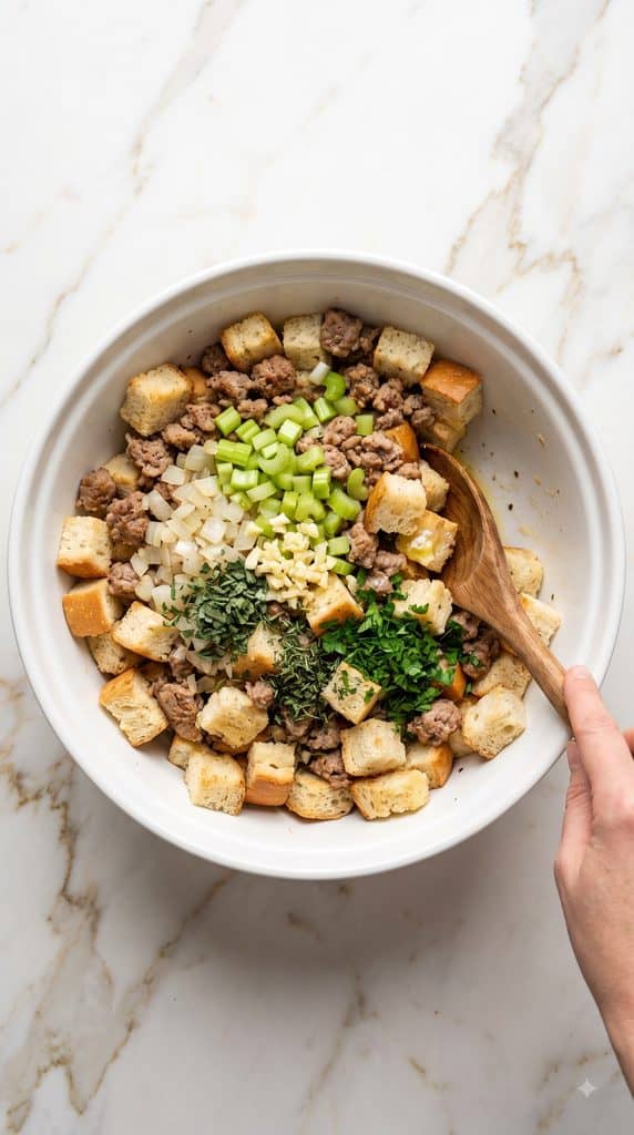 Italian Sausage and Herb Stuffing