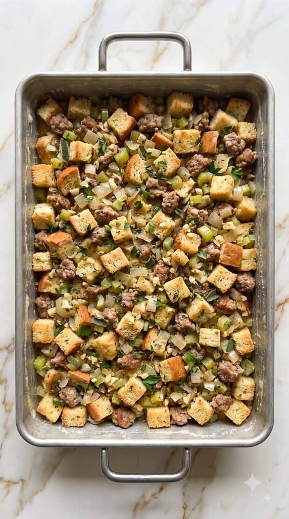 Italian Sausage and Herb Stuffing