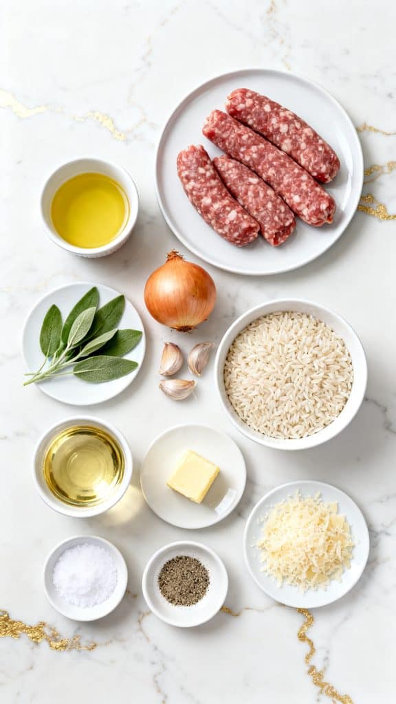 Italian Sausage and Sage Risotto