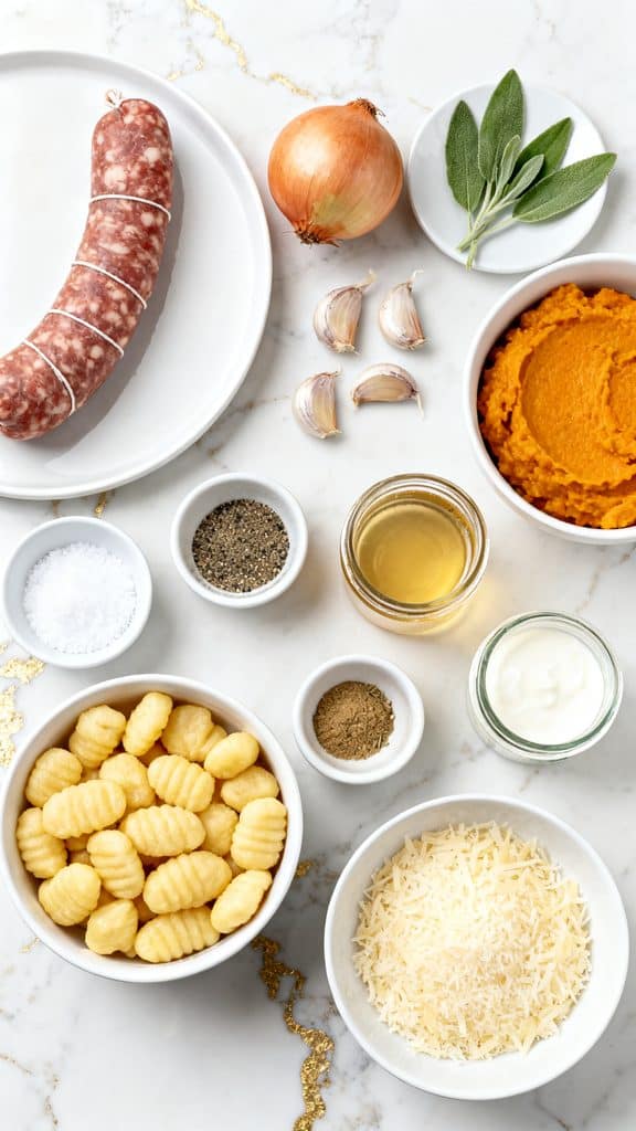 Creamy Pumpkin Sausage Gnocchi