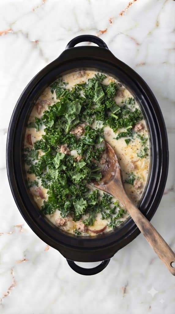 Crockpot Zuppa Toscana