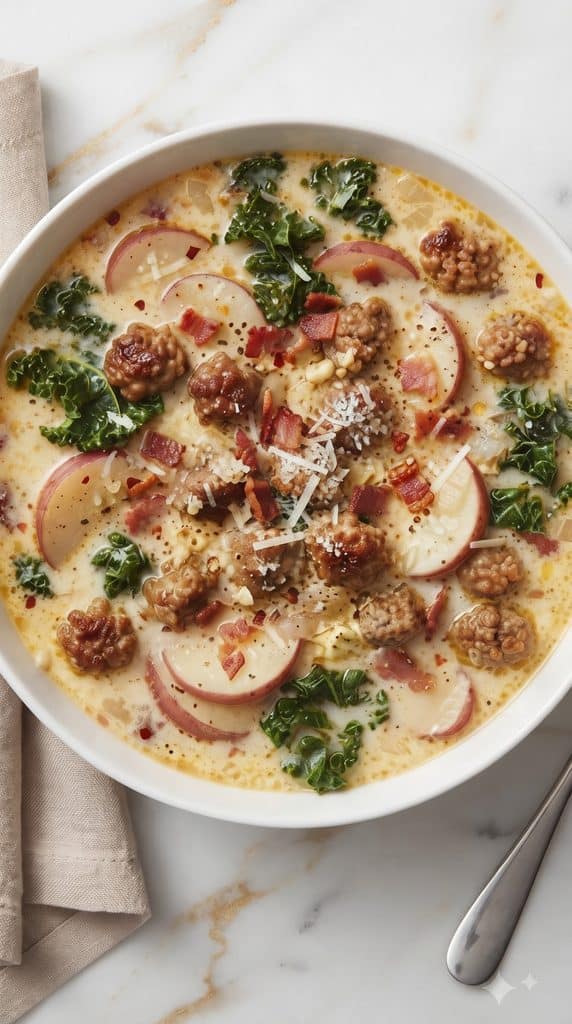 Crockpot Zuppa Toscana