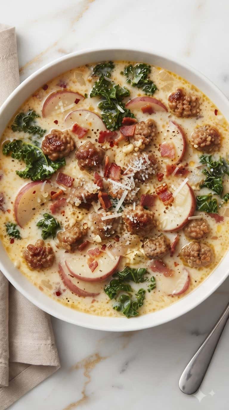 Crockpot Zuppa Toscana