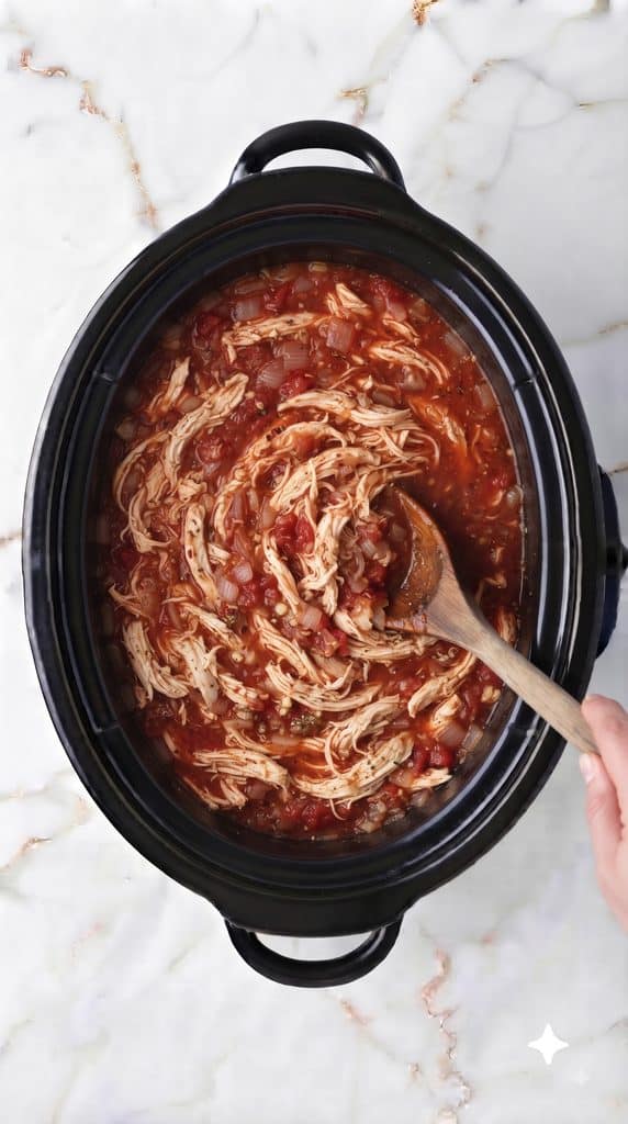 Crockpot Chicken Parmesan Soup