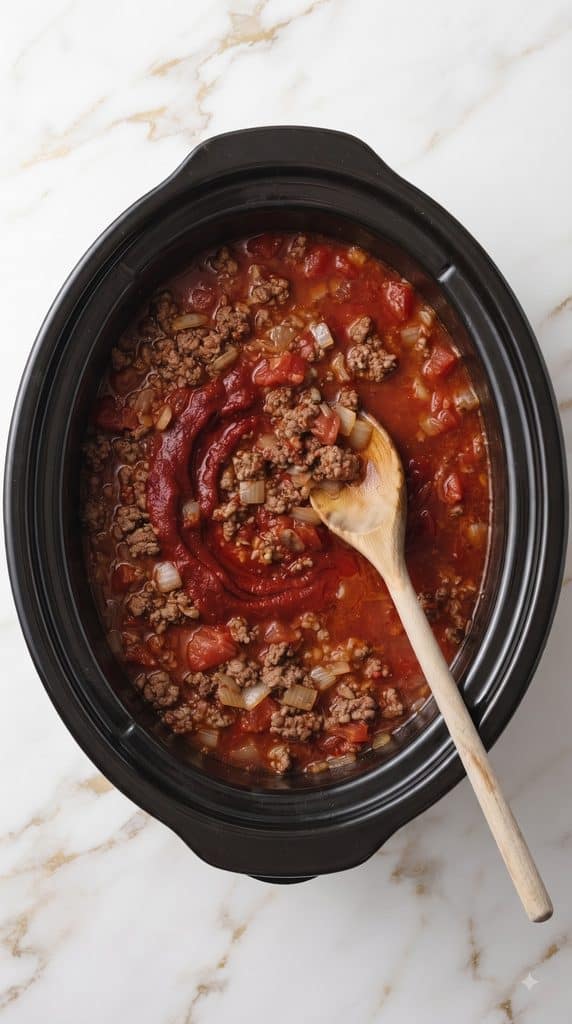Slow Cooker Lasagna Soup