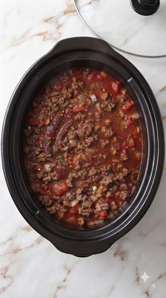 Slow Cooker Lasagna Soup