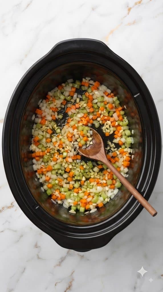 Slow Cooker Tuscan White Bean Soup With Ditalini