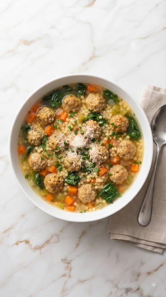 Comforting Crock Pot Wedding Soup