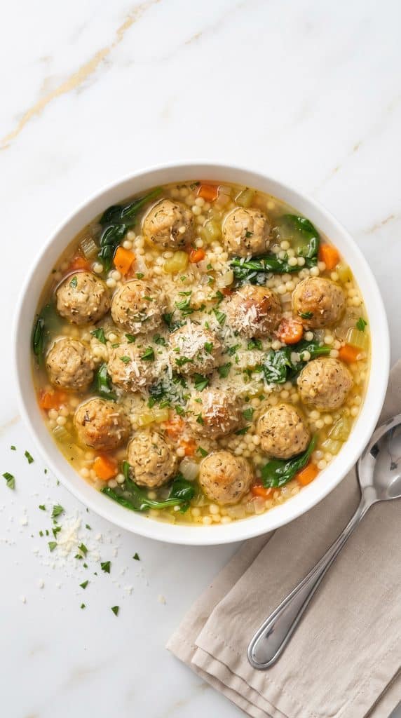 Comforting Crock Pot Wedding Soup