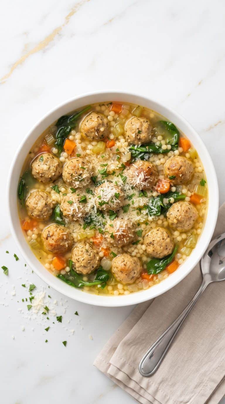 Comforting Crock Pot Wedding Soup