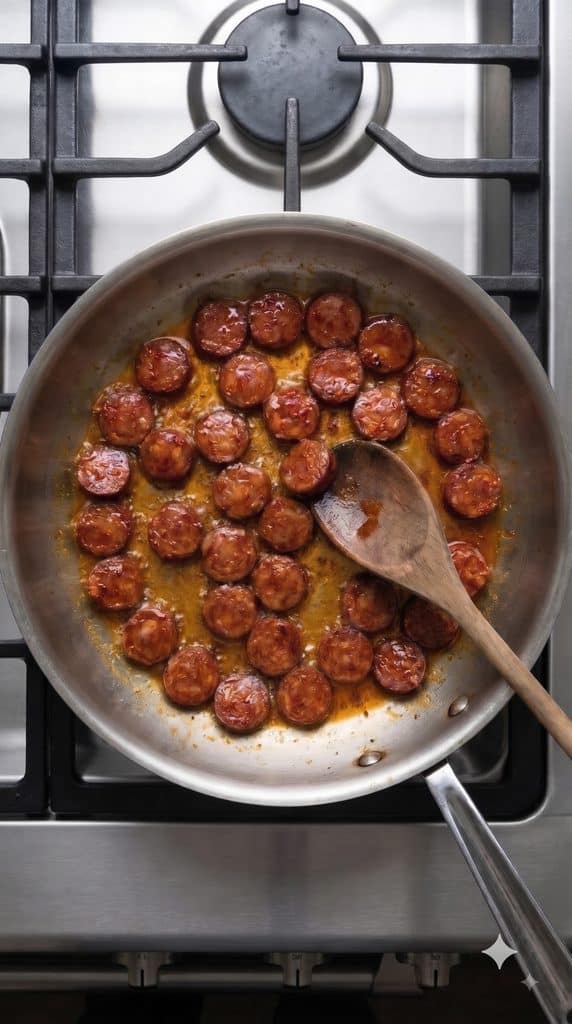 Slow Cooker Spanish Potato Soup with Chorizo