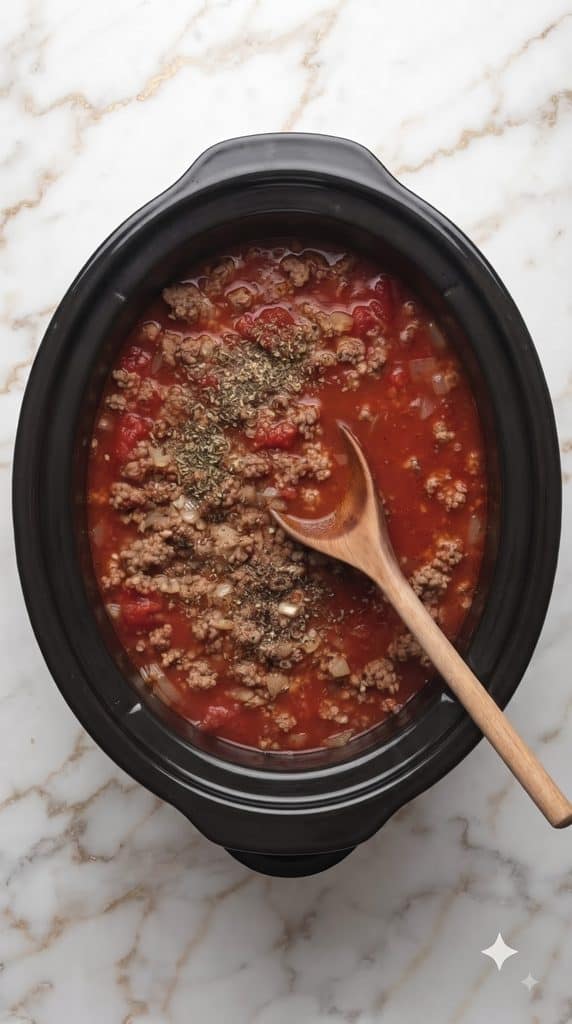 Crockpot Tortellini Soup with Sausage